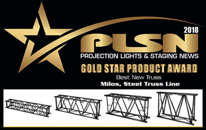 MILOS Steel Truss wins Gold Star Product Award