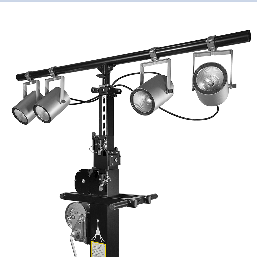 Mobiltechlifts’ T-Bar sets your lighting free!