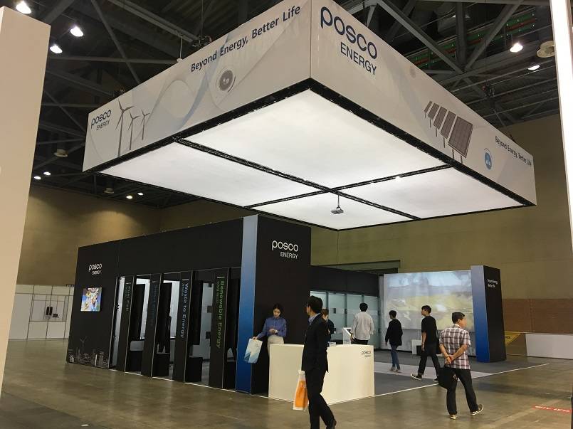 MILOS Xtruss adds some flair to the Korea Energy Show